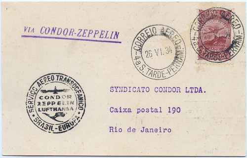 Zeppelin 1934 brasilien - brasilien, 3.