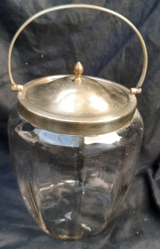 Vintage glas und messing - und, oder