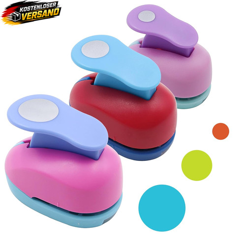 Runder papierstanzer set für - runder,