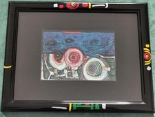 Hundertwasser Bild im bemalten