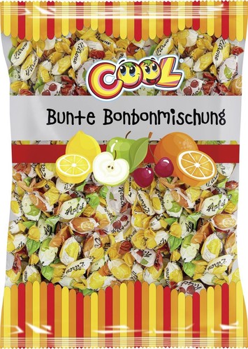Cool bunte bonbonmischung - bunte,
