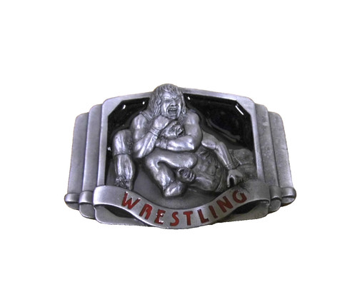 Buckle wrestling inc 1993 - buckle, c+j