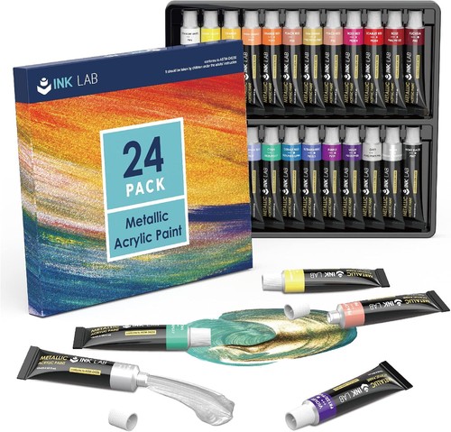Metallic acrylfarben set x - set,
