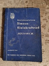 Betriebsanleitung Simson Spatz
