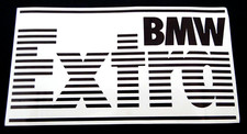 Werbe-Aufkleber BMW Extra