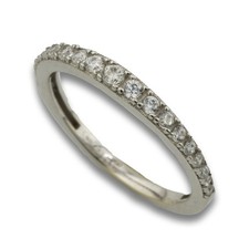 Memory Ring 750 Gold 18 Kt Weißgold Damen Goldschmuck Wert 530,-