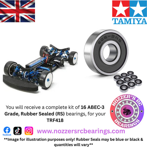 Tamiya trf418 kompletter - trf418,