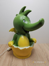 Tabaluga - Tischlampe / Nachttisch Kinderlampe / Vintage *funktioniert* 