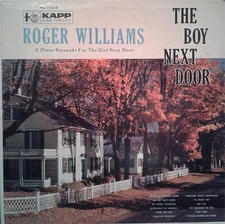 LP Roger Williams The Boy Next Door (A Piano Serenade For The Girl Next Door)