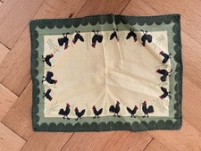 Passend zu Zeller Keramik - Hahn und Henne - kleines Deckchen 37 x 28 cm TOP