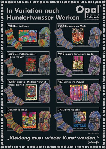 Opal sockenwolle hundertwasser - opal,