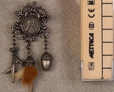 Grandeln Brosche Antik