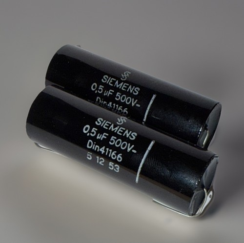 Siemens black glass 5µf - siemens,