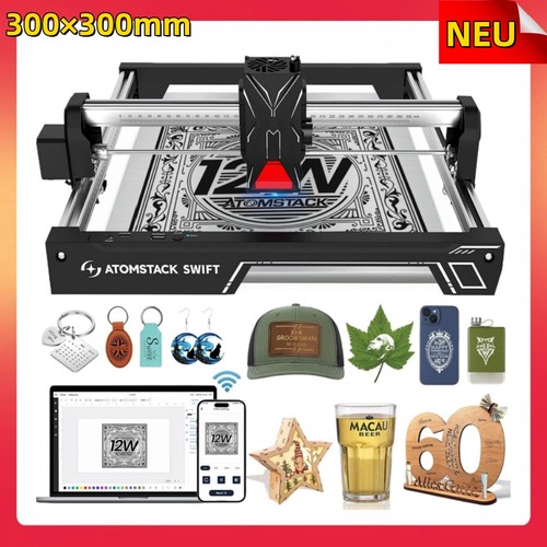 Atomstack swift 12w laser - atomstack,