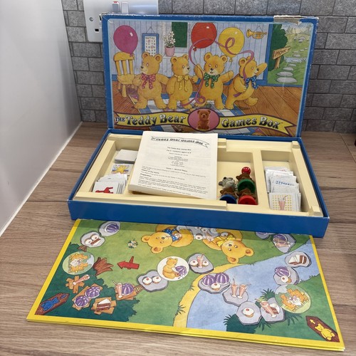 Der teddybär spielbox - teddybär, vintage