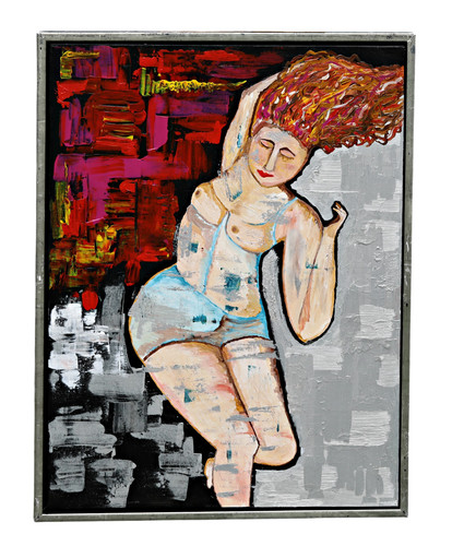 Liggende pige 2010 frauenfigur - pige,