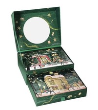 Douglas Luxury Adventskalender 2025 Pflege, Make-Up & Duft Grün inkl. Spiegel