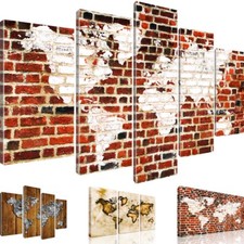 Weltkarte Wandbild Bilder auf