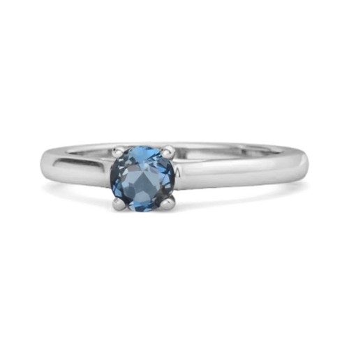 Solitaire london blue topaz - solitaire,