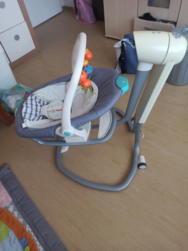 Elektrische babyschaukel mit - elektrische,