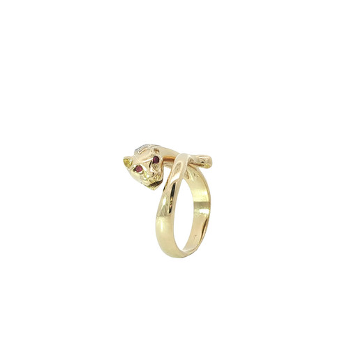 Ring panther gelbgold 750 - "panther", /