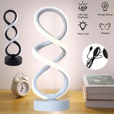 LED Spiral Tischlampe