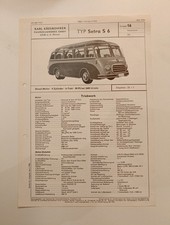 Original Prospekt Kässbohrer