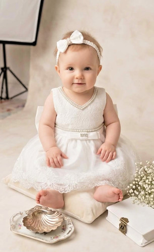 Taufkleid baby 68 74 - gr.,
