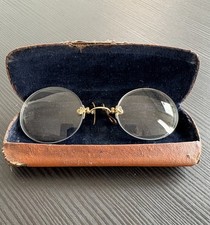 Antique Pince Nez Glasses Carl
