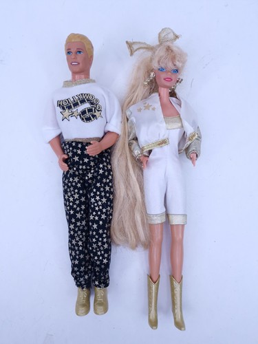 Hollywood hair barbie and ken - hair,