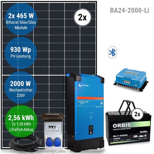 Solar inselanlage 2000w - solar-inselanlage,