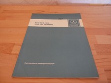 Werkstatthandbuch Mercedes 124 300 TD Turbo Diesel Handbuch Buch