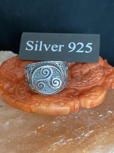 Massiver silber triskel - massiver,