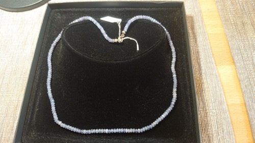 Edelsteinkette tansanit cm - edelsteinkette,