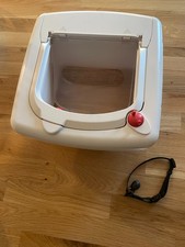 PETSAFE Staywell® Magnetische Katzenklappe Deluxe mit 4 Verschlussoptionen, Weiß