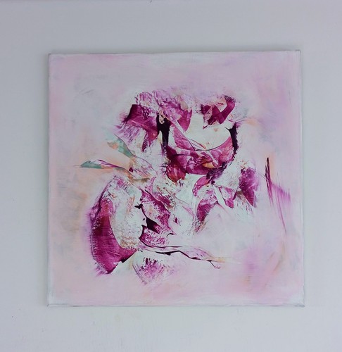 Bild leinwand acryl handgemalt - leinwand,