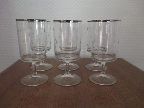 Vintage likörgläser mit - vintage,