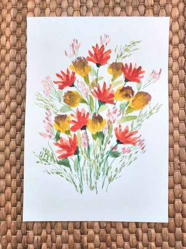 Aquarell bilder blumen - bilder,
