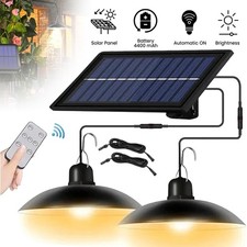 LED Solar Hängelampen mit
