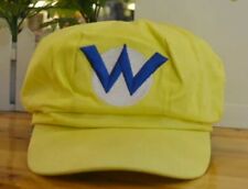 Super Mario Wario gelb Cap Kappe Gamer Fan Merchandise Cosplay Mütze 