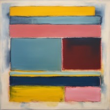 Ausstellungsstück!Farbfeldmal