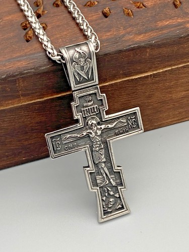 Edelstahl anhänger kreuz - anhänger,