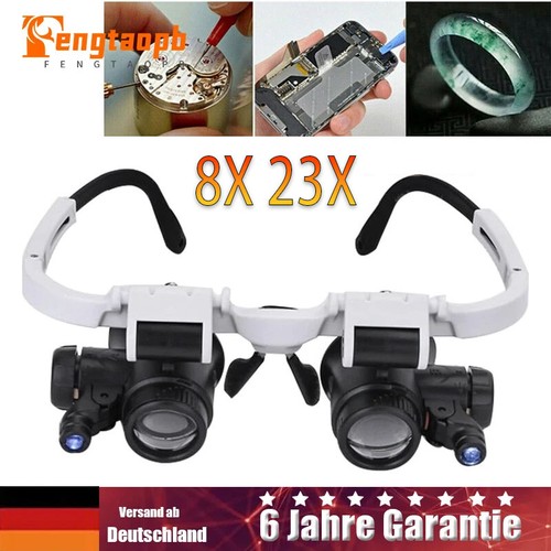 Verstellbarem led licht - licht, lupe