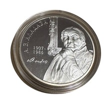 10 Rubel Belarus 15,55 g Silber 100. Geburtstag von A. Aladava Weißrussland PP