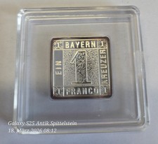 Silber Briefmarke (999/1000