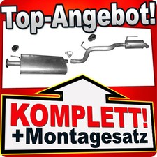 Auspuff für JEEP CHEROKEE IV (KK) 2.8 CRD CRDi 4x4 2008-2013 Auspuffanlage