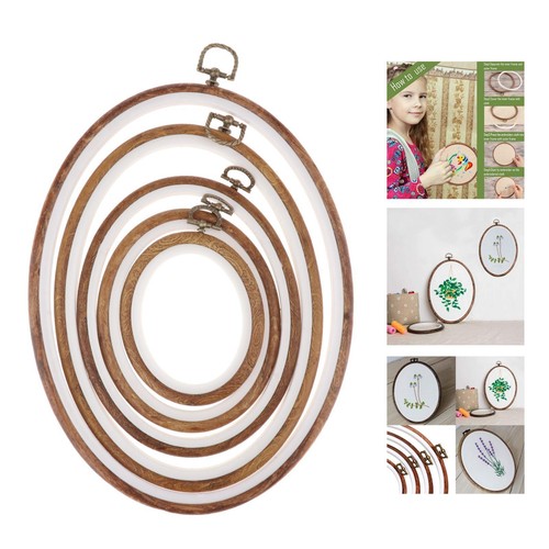 Oval geformt stickerei hoop - oval,