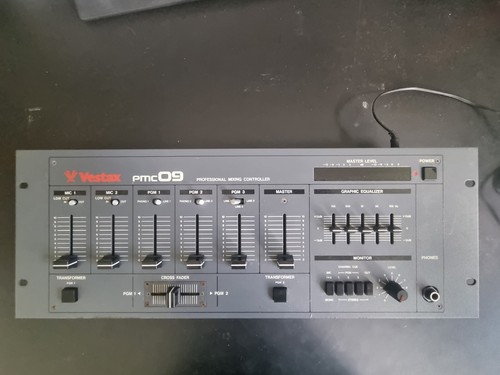 Vestax pmc09 mixer - vestax, vintage