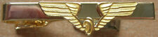 Krawattenklammer Logo DR Flügel goldfarben Metall Art. 8076 Eisenbahn Railway