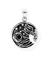 Amulett Kettenanhänger himmlisch Himmelscheibe Nebra aus 925 Silber 37050